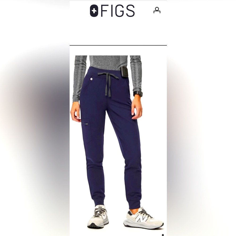 FIGS Womens Navy Jogger, Scrub Pant XL, NWT